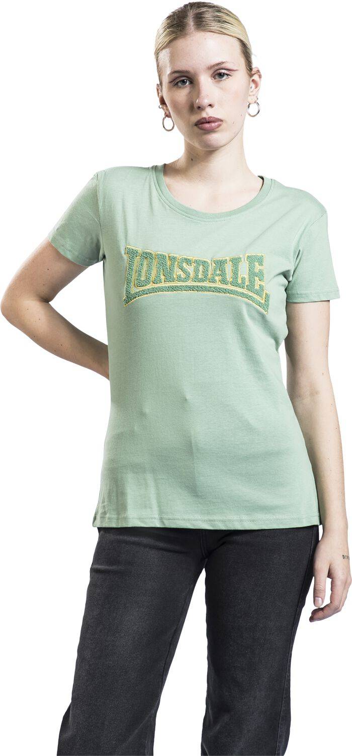 EMP "Aherla" T-Shirt grün von Lonsdale London Im Verkauf