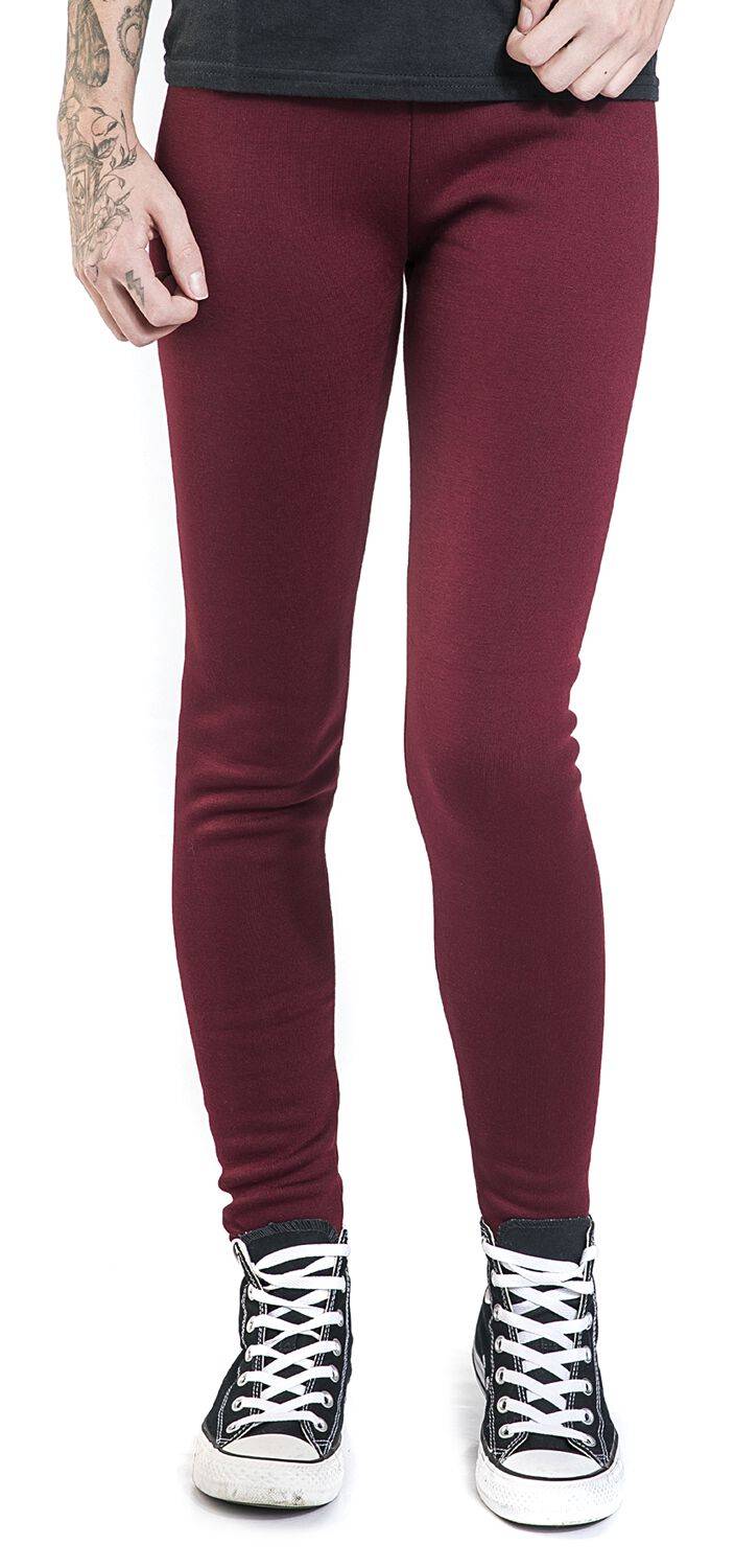 EMP "Gefütterte Winterleggings" Leggings rot von Ocultica Outlet