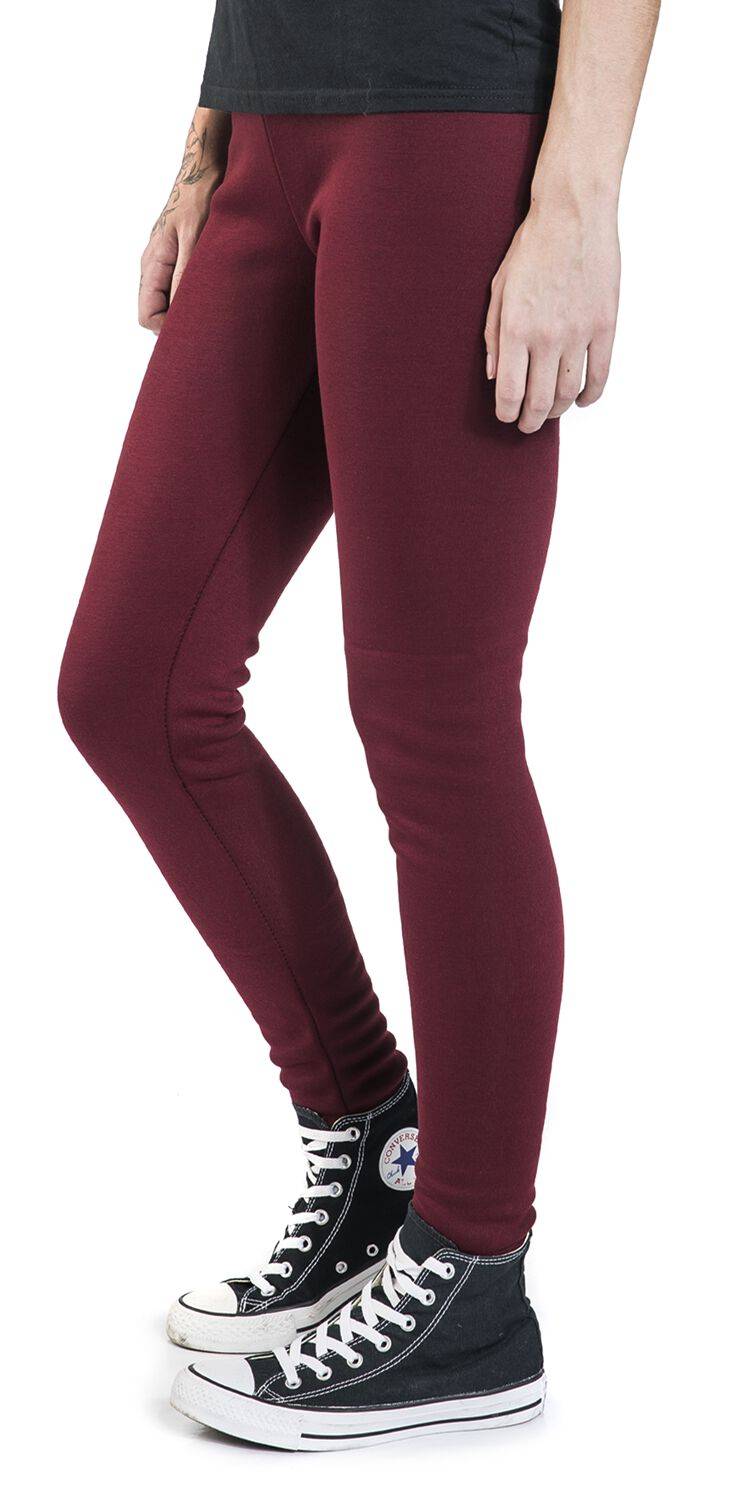 EMP "Gefütterte Winterleggings" Leggings rot von Ocultica Outlet