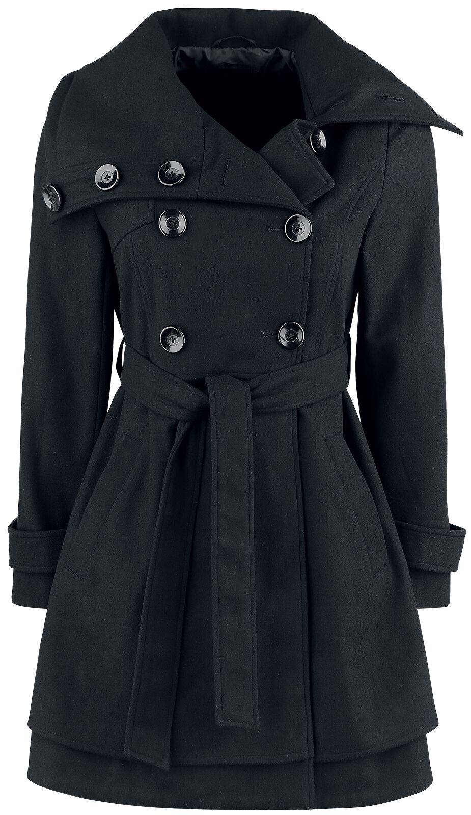 EMP Wintermantel schwarz von Black Premium by EMP