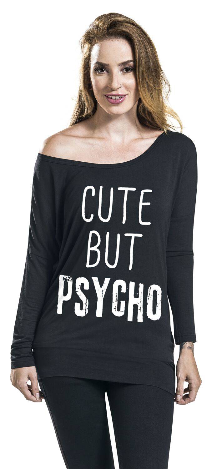 EMP "Cute But Psycho" Langarmshirt schwarz von Cute But Psycho Meist gekauft