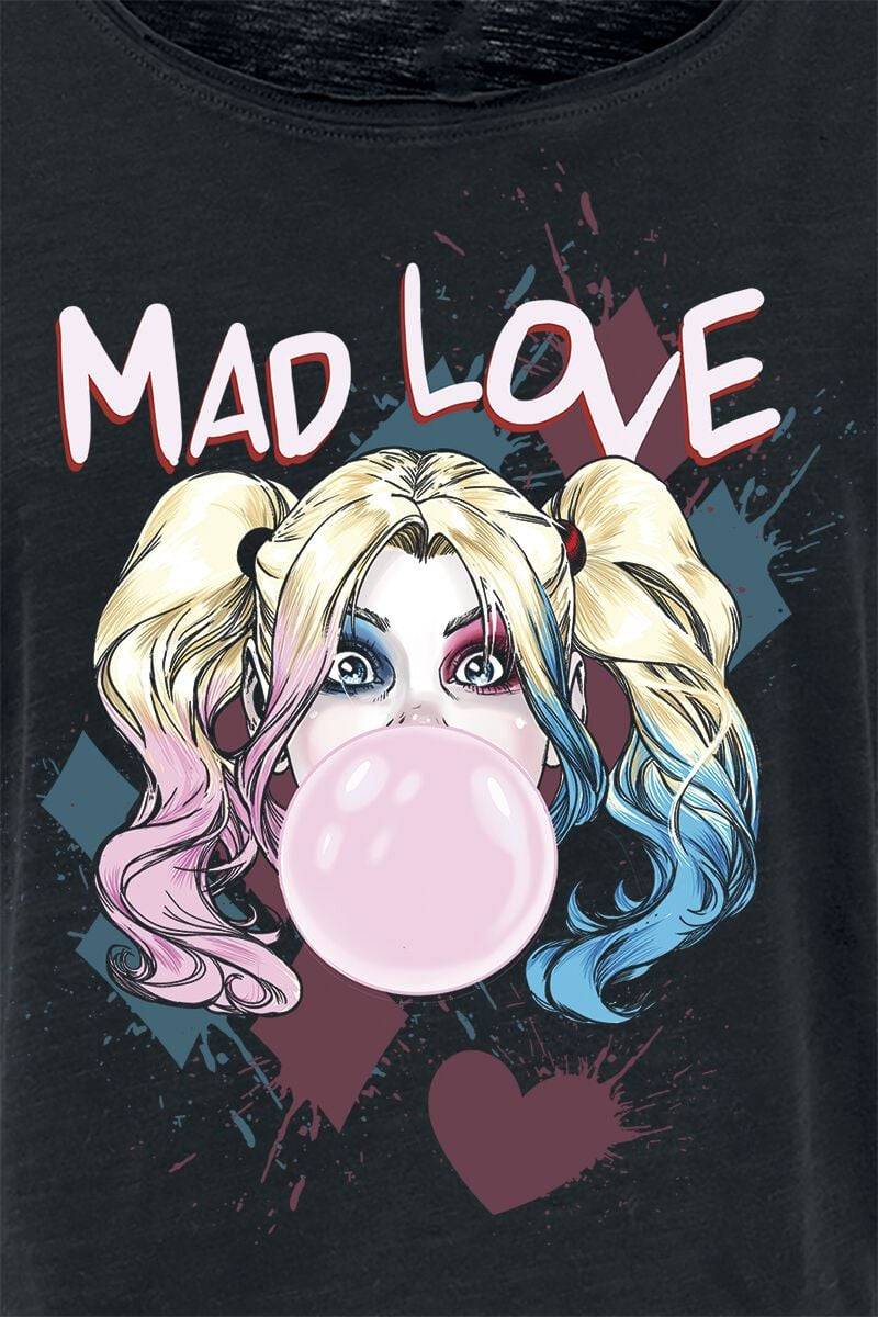 EMP "Mad Love" T-Shirt schwarz von Harley Quinn Fabrik Onlineshop