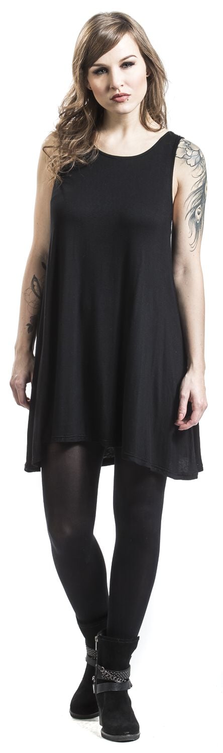 EMP "Top Lace Back" Kurzes Kleid schwarz von Black Premium by EMP Begrenztes Angebot