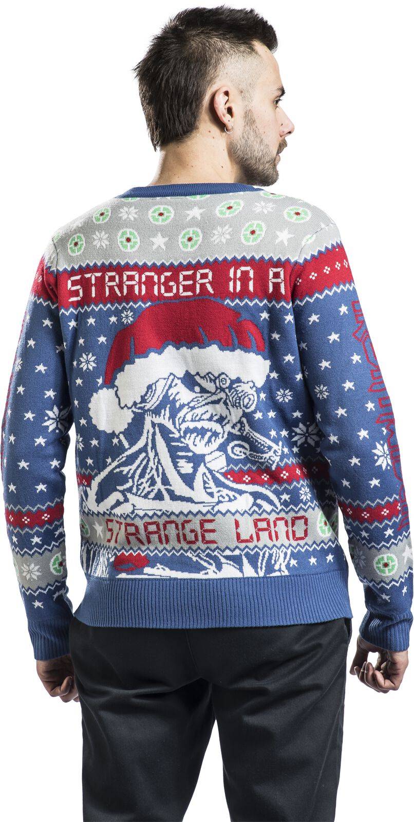 EMP "Holiday Sweater 2024" Weihnachtspullover multicolor von Iron Maiden Sonderangebote