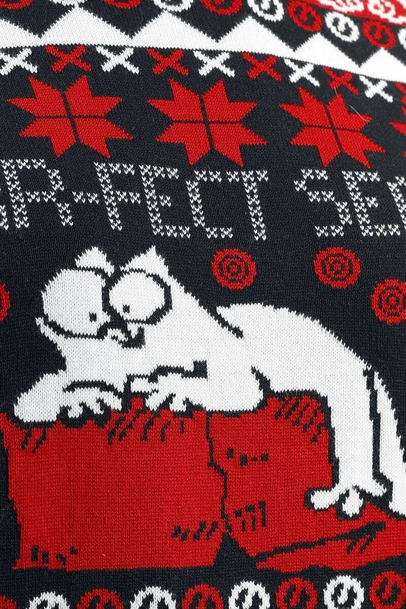 EMP "Simon`s Cat - Karton" Weihnachtspullover multicolor von Simon's Cat Wochenangebot
