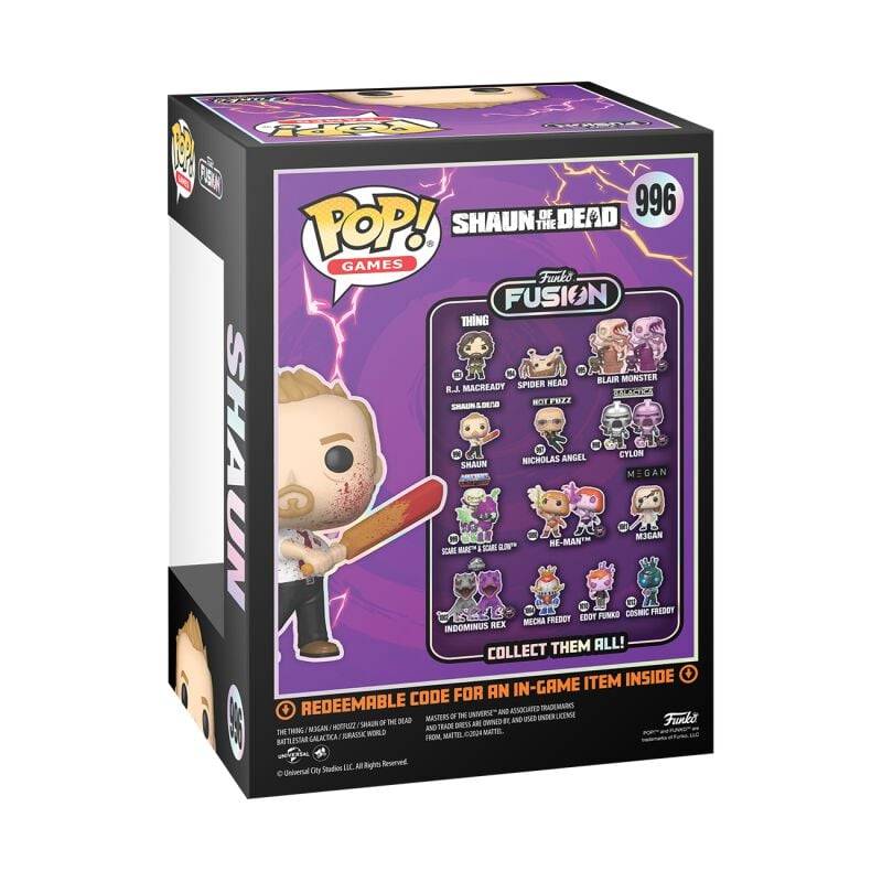 EMP "Shaun of the Dead - Shaun Vinyl Figur 996" Funko Pop! multicolor von Funko Fusion JETZT KAUFEN