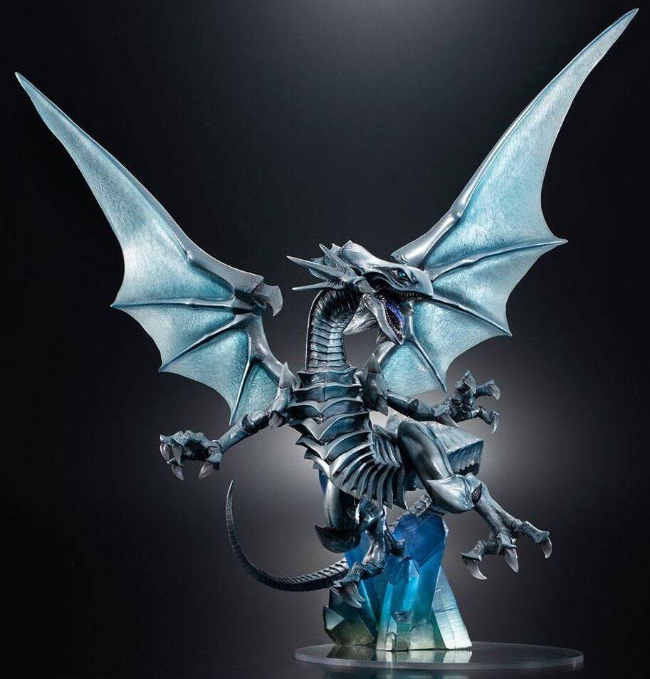 EMP "Duel Monsters Art Work - Blauäugiger weißer Drache (Holographic Edition)" Statue multicolor von Yu-Gi-Oh! Riesige Rabatte