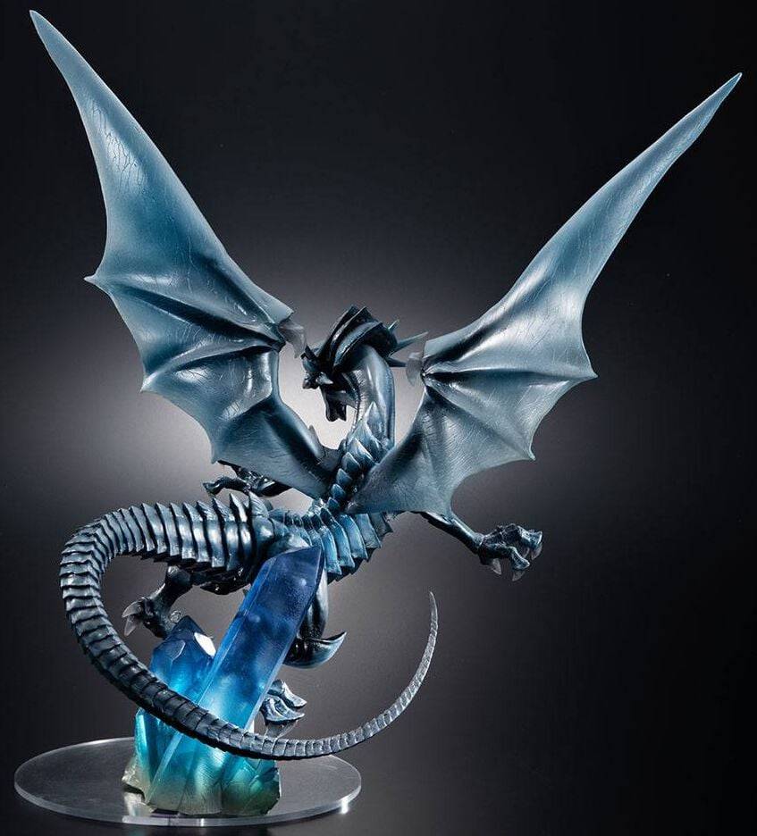 EMP "Duel Monsters Art Work - Blauäugiger weißer Drache (Holographic Edition)" Statue multicolor von Yu-Gi-Oh! Riesige Rabatte