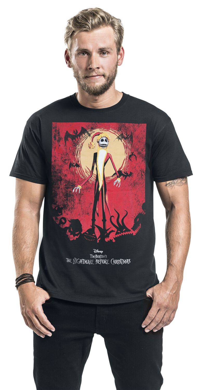 EMP "Scary Christmas Jack" T-Shirt schwarz von The Nightmare Before Christmas 50% Rabatt für begrenzte Zeit