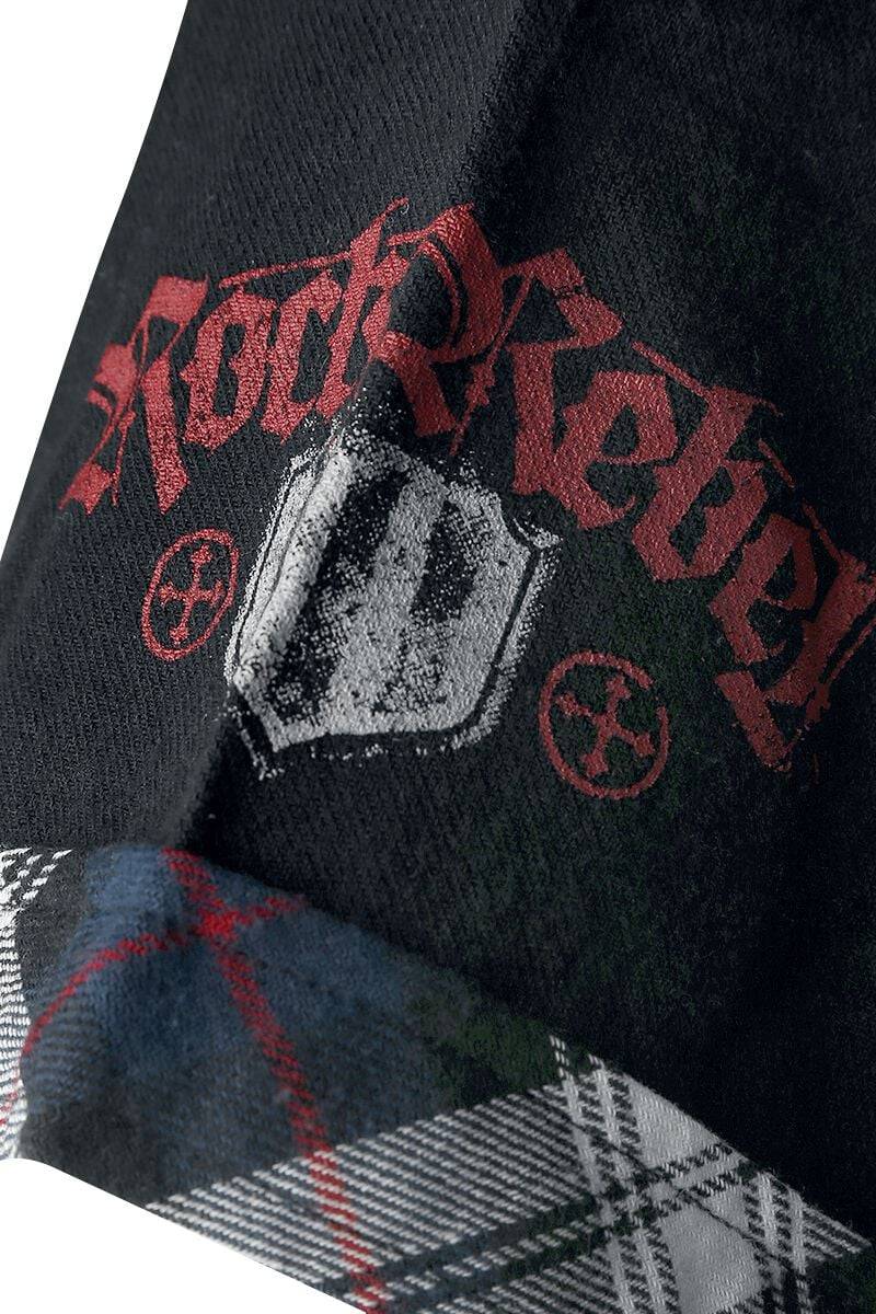 EMP Kurzarmhemd schwarz von Rock Rebel by EMP Blitzverkäufe