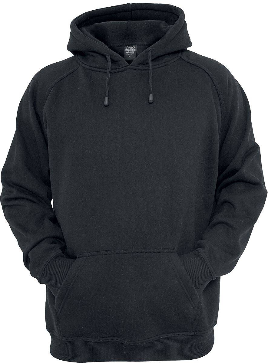 EMP "Blank Hoody" Kapuzenpullover schwarz von Urban Classics Limitierter Zeitrabatt