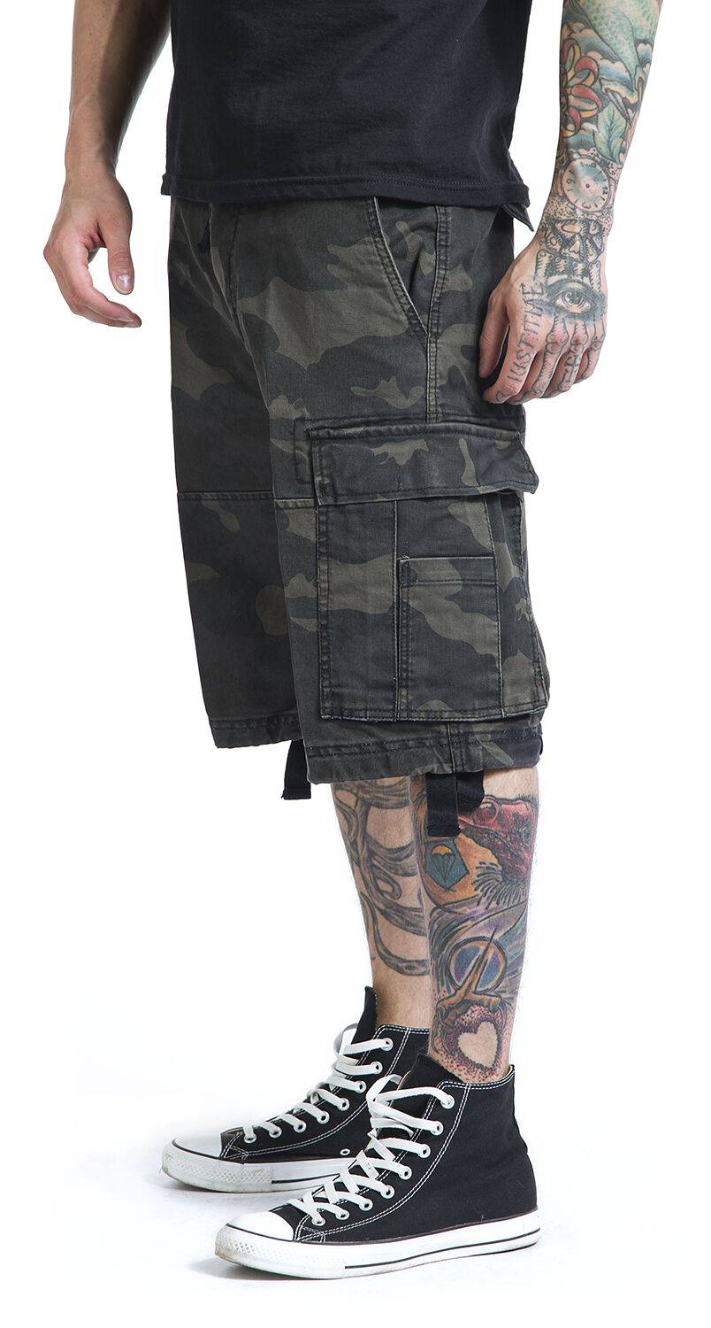 EMP "Vintage Shorts" Short darkcamo von Brandit Fabrikpreis