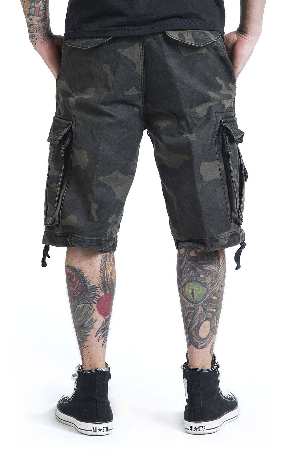 EMP "Vintage Shorts" Short darkcamo von Brandit Fabrikpreis