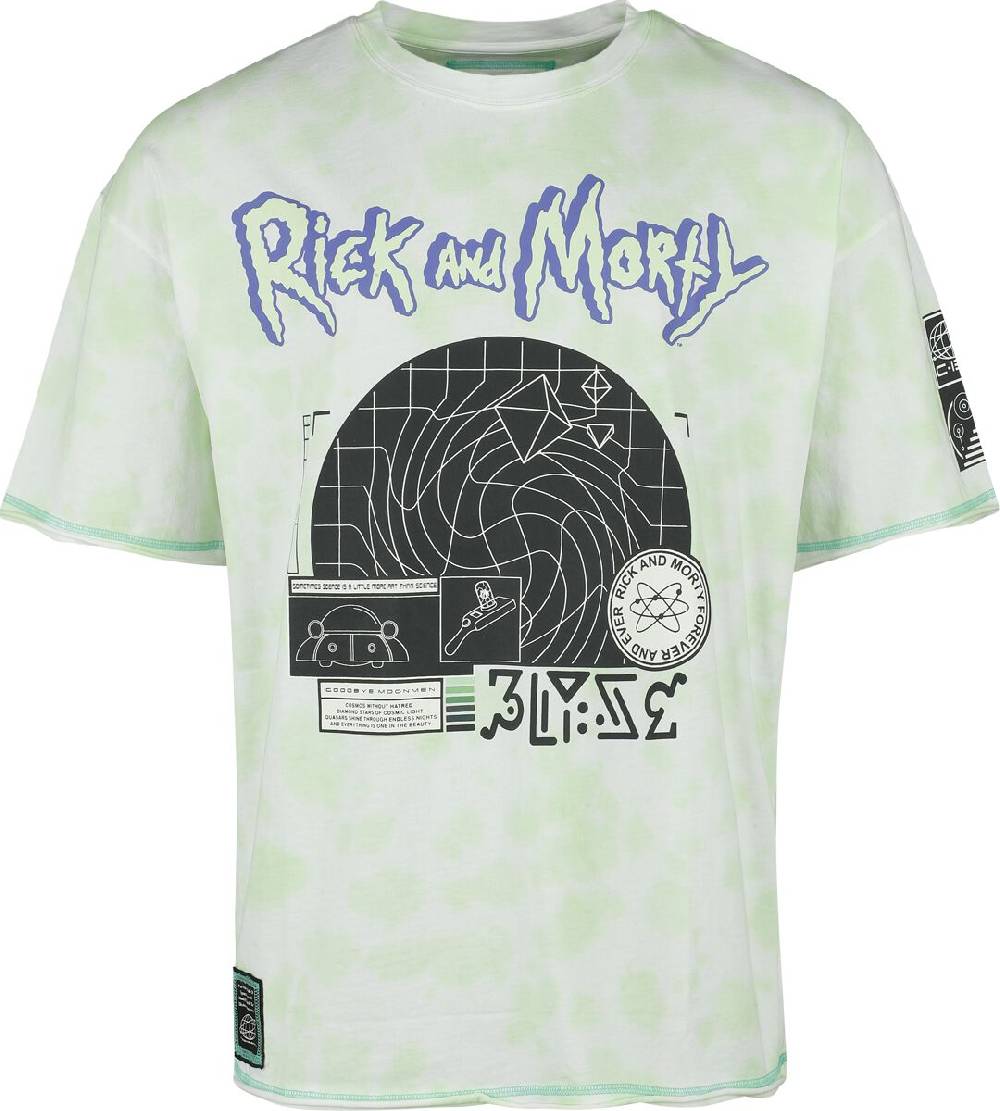 EMP "Goodbye Moonmen" T-Shirt grün von Rick And Morty
