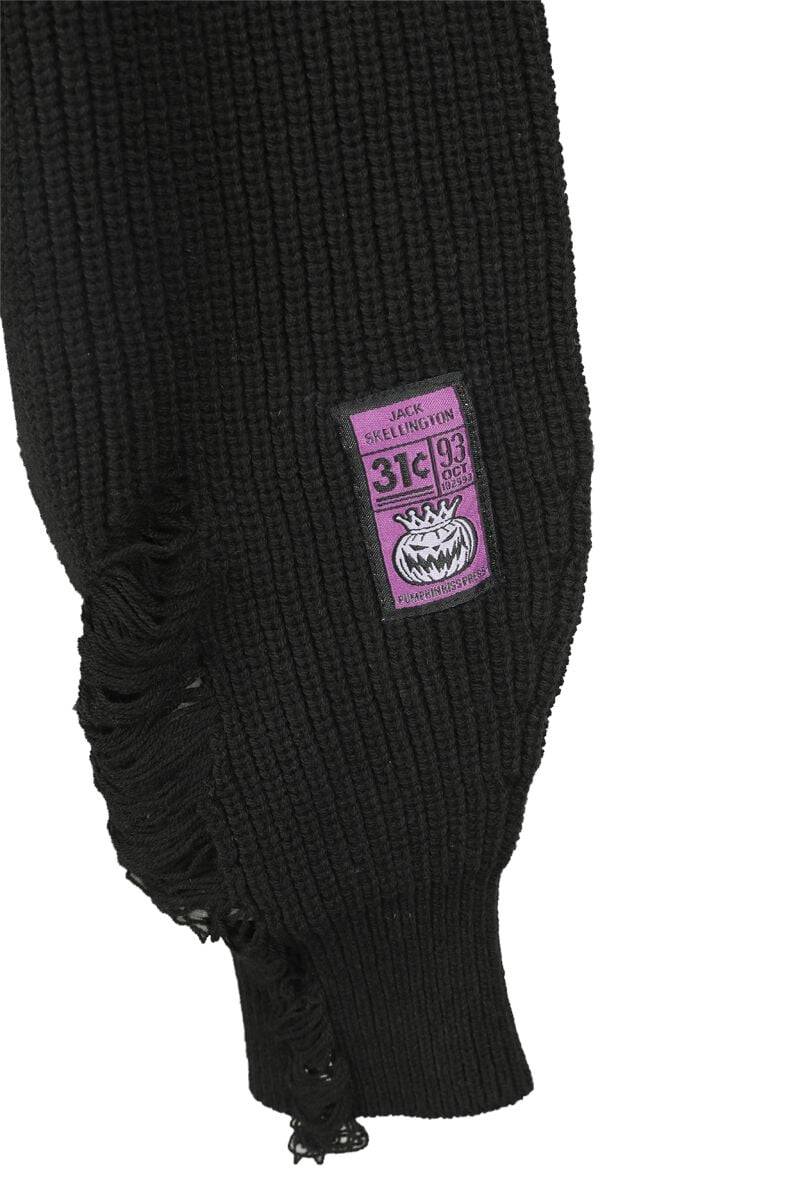 EMP "Snake" Cardigan schwarz von The Nightmare Before Christmas Begrenztes Angebot