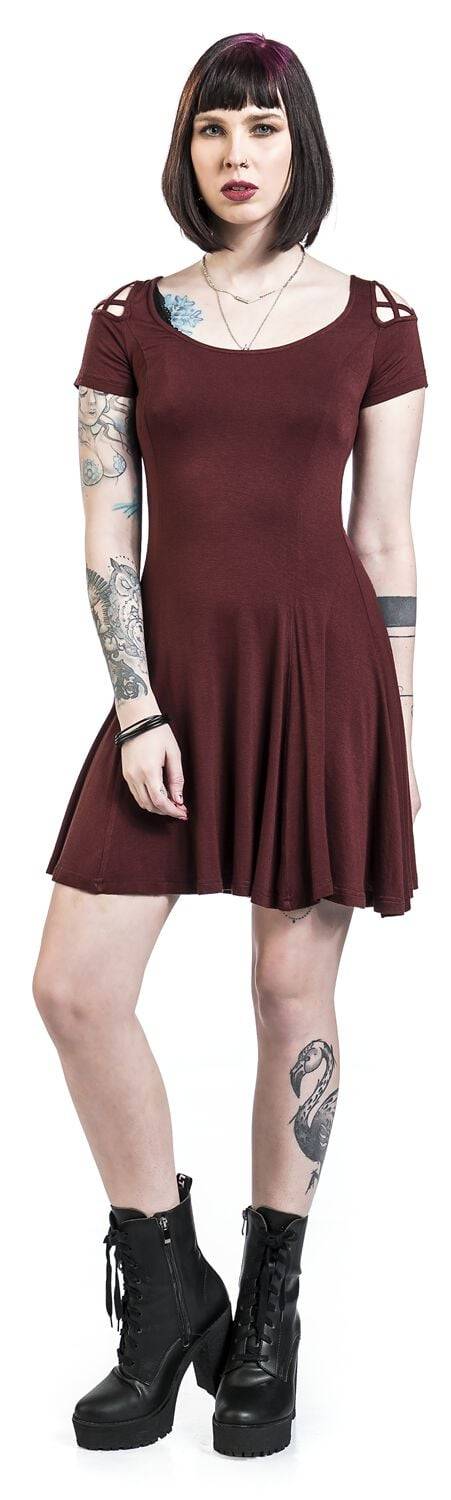 EMP Kurzes Kleid rot von Black Premium by EMP Online Shopping