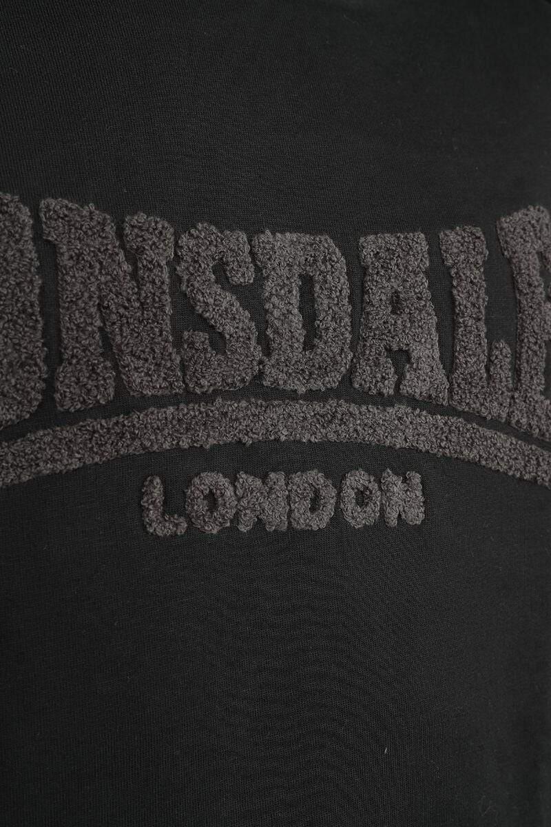 EMP "Kneep" Kapuzenpullover schwarz von Lonsdale London Große Rabatte