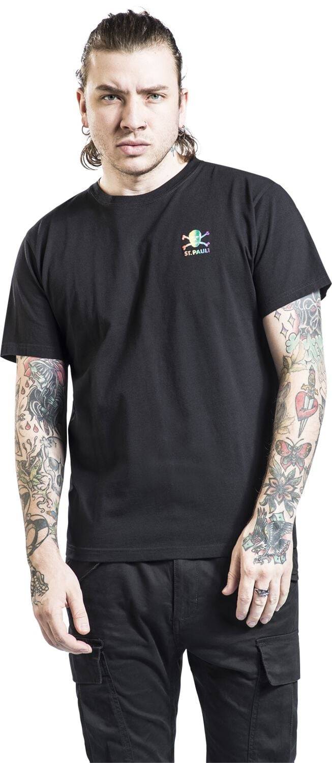 EMP "Rainbow Sublimation" T-Shirt schwarz von FC St. Pauli Bestseller