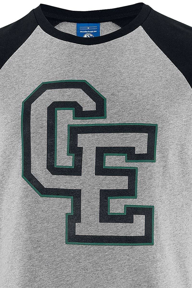 EMP "GE" T-Shirt grau/schwarz von FC Schalke 04 Saisonale Angebote