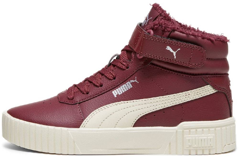 EMP "Carina 2.0 Mid WTR Jr" Kinder Sneaker dunkelrot von Puma Riesige Ersparnisse