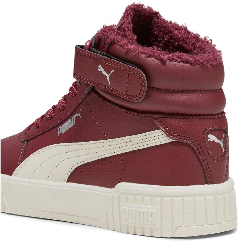 EMP "Carina 2.0 Mid WTR Jr" Kinder Sneaker dunkelrot von Puma Riesige Ersparnisse