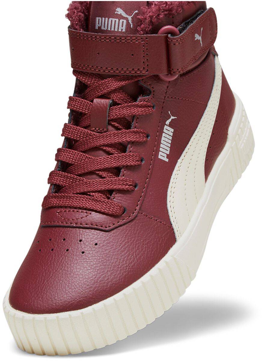 EMP "Carina 2.0 Mid WTR Jr" Kinder Sneaker dunkelrot von Puma Riesige Ersparnisse