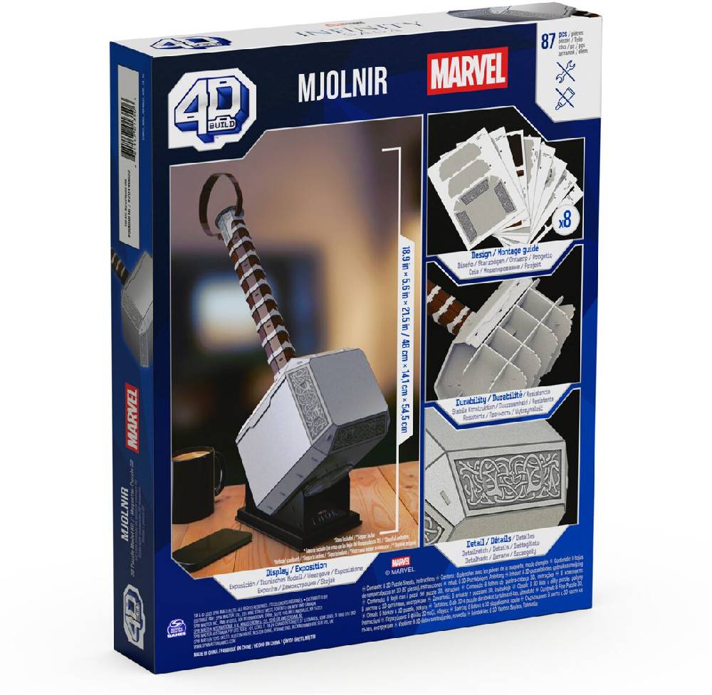 EMP "4D Build - Thor's Hammer" Puzzle multicolor von Thor Letzter Tag