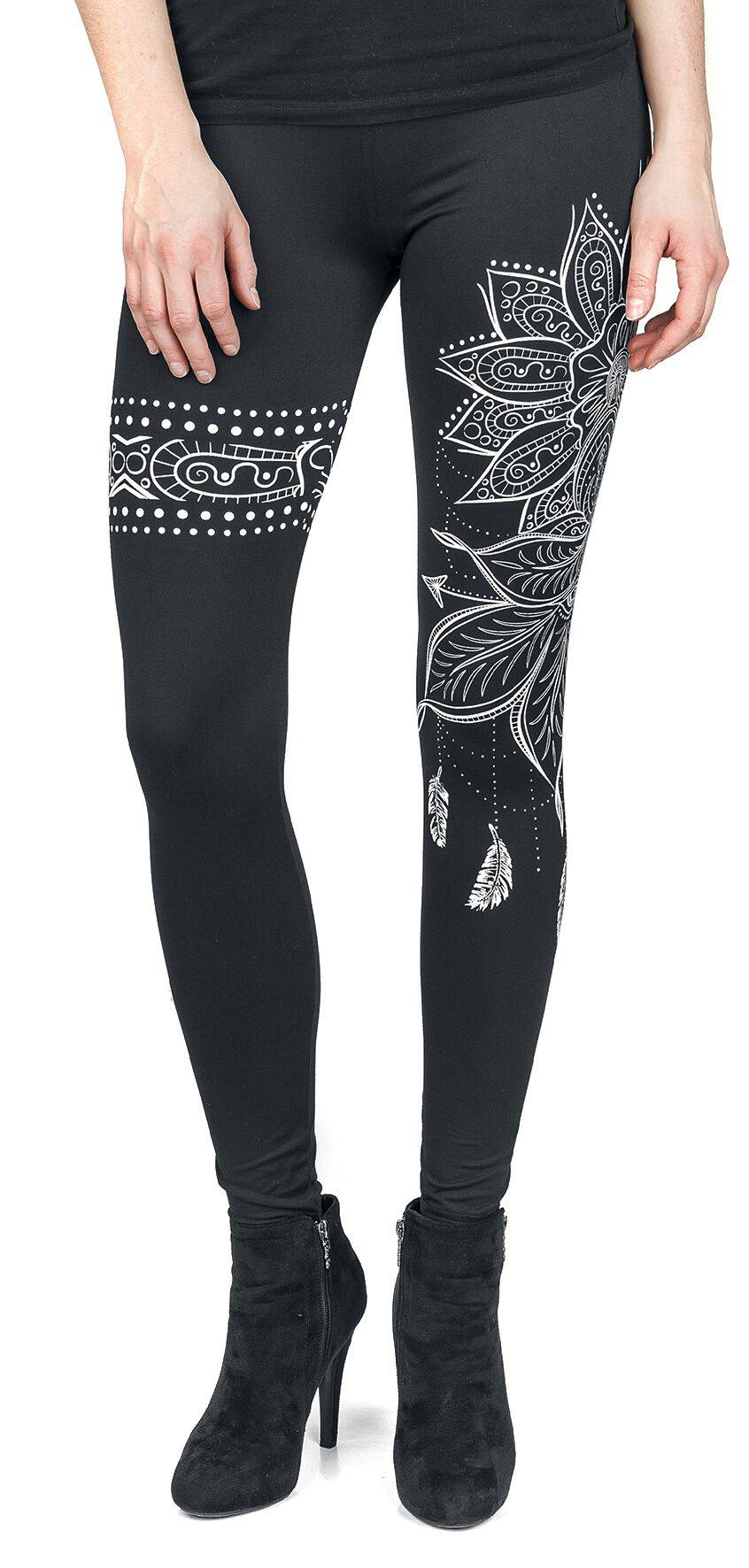 EMP Leggings schwarz von Gothicana by EMP Begrenzt auf 3 Tage