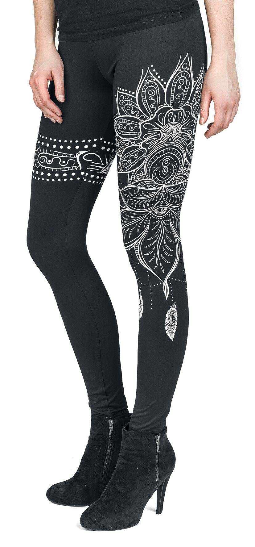 EMP Leggings schwarz von Gothicana by EMP Begrenzt auf 3 Tage