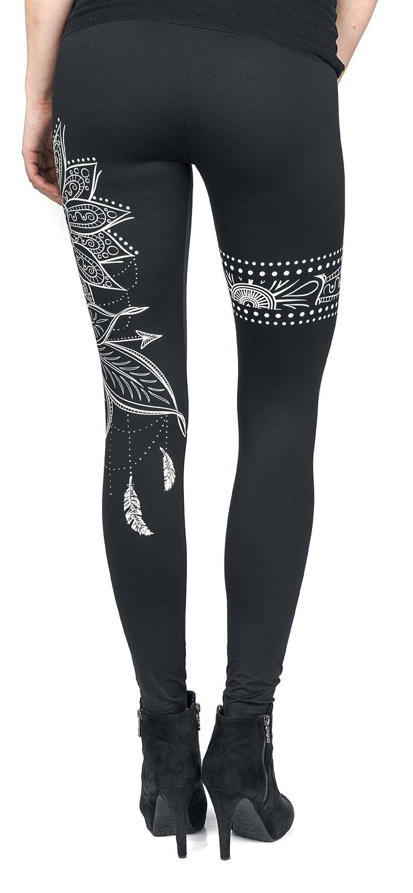 EMP Leggings schwarz von Gothicana by EMP Begrenzt auf 3 Tage