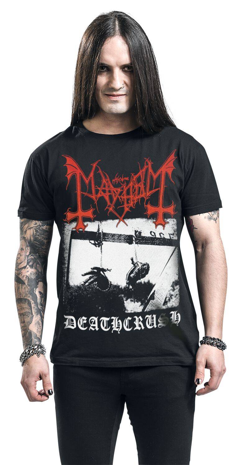 EMP "Deathcrush" T-Shirt schwarz von Mayhem Hotsell