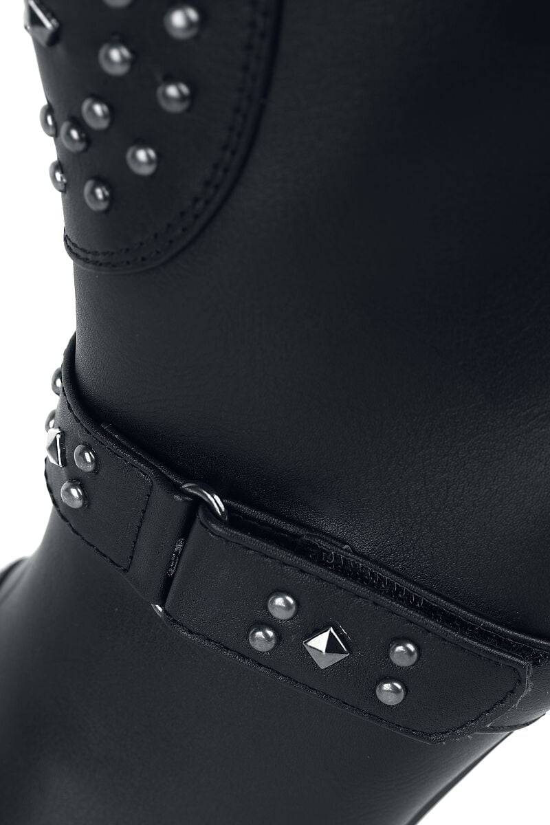 EMP Stiefel schwarz von Rock Rebel by EMP Fabrik Onlineshop
