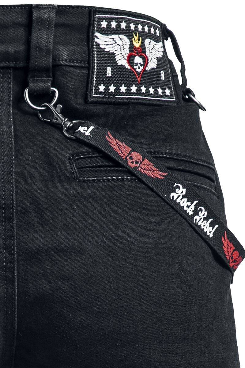 EMP Short schwarz von Rock Rebel by EMP Rabatt
