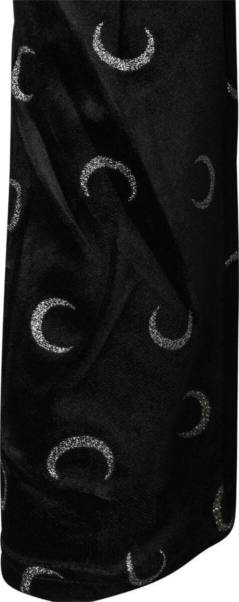 EMP "Misty Moon Top" Langarmshirt schwarz/weiß von Hell Bunny Exklusivangebot