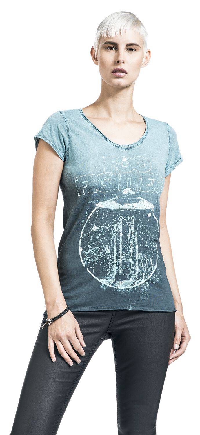 EMP "Outer Calipo" T-Shirt petrol von Foo Fighters Neueste Mode