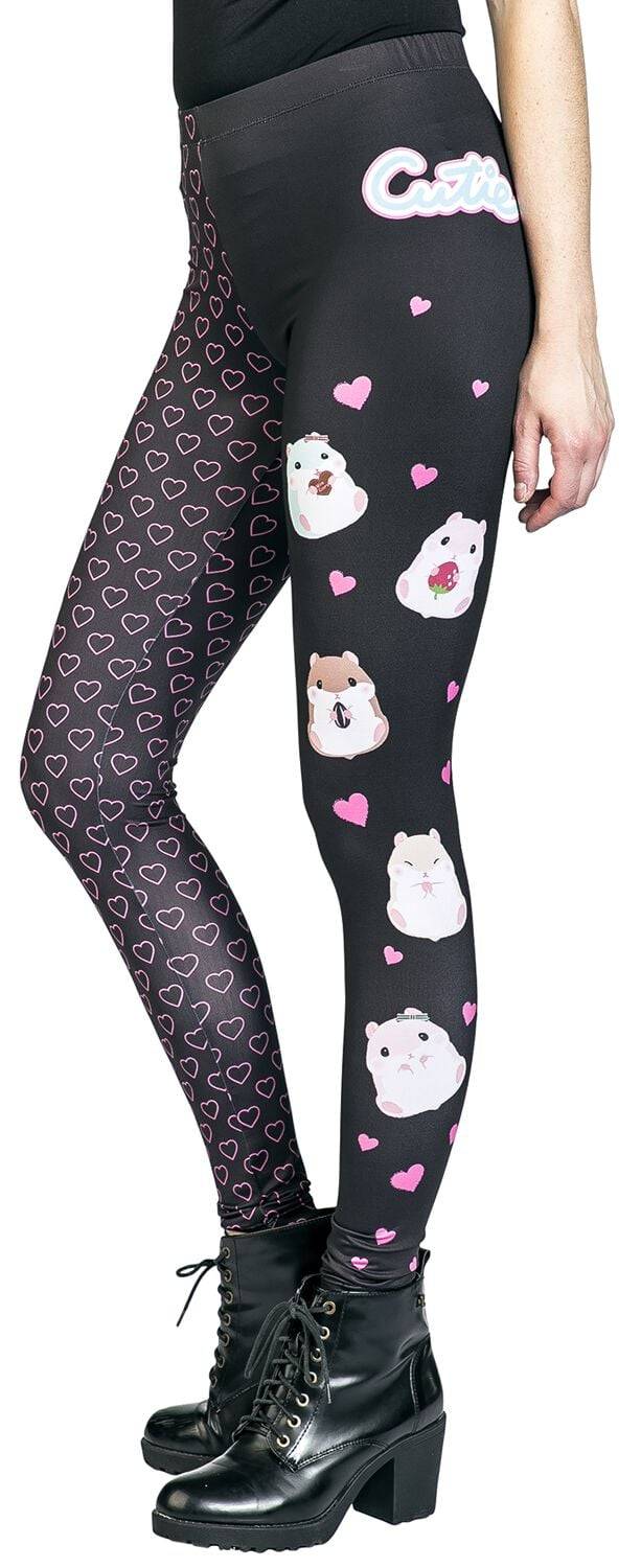 EMP "Coroham Cutie" Leggings schwarz von Amufun Große Rabatte