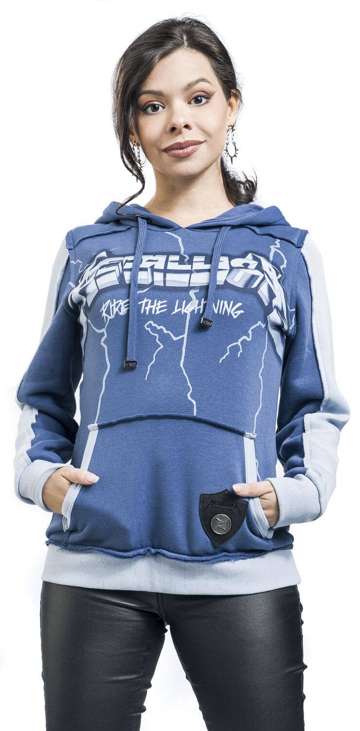 EMP "EMP Signature Collection" Kapuzenpullover blau von Metallica Neuheiten