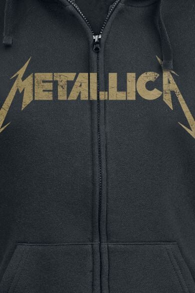 EMP "Hetfield Iron Cross Guitar" Kapuzenjacke schwarz von Metallica Tägliche Deals