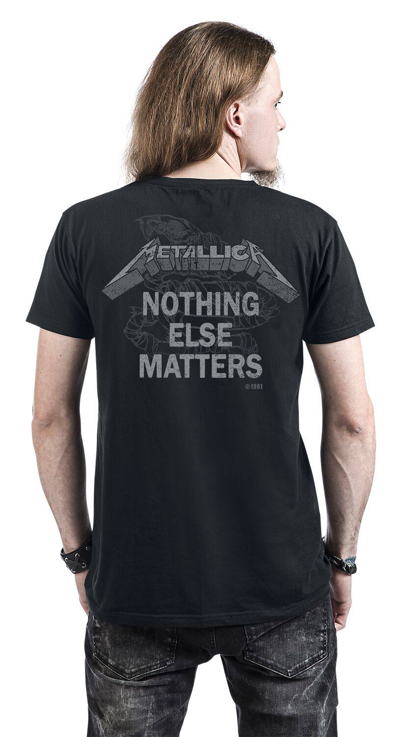 EMP "Nothing else matters" T-Shirt schwarz von Metallica Kostenlose Rückgabe