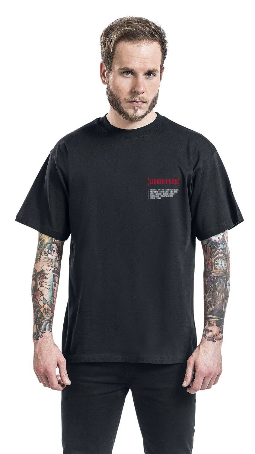 EMP "Meteora Red" T-Shirt schwarz von Linkin Park Begrenzte Freigabe