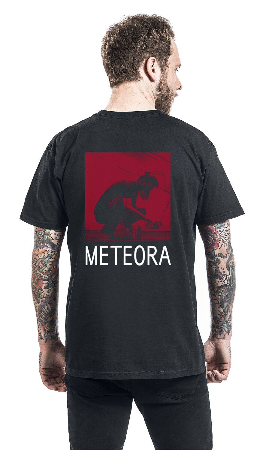 EMP "Meteora Red" T-Shirt schwarz von Linkin Park Begrenzte Freigabe