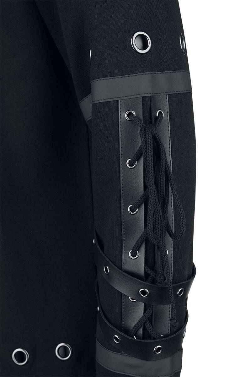 EMP Kapuzenpullover schwarz von Gothicana by EMP JETZT KAUFEN