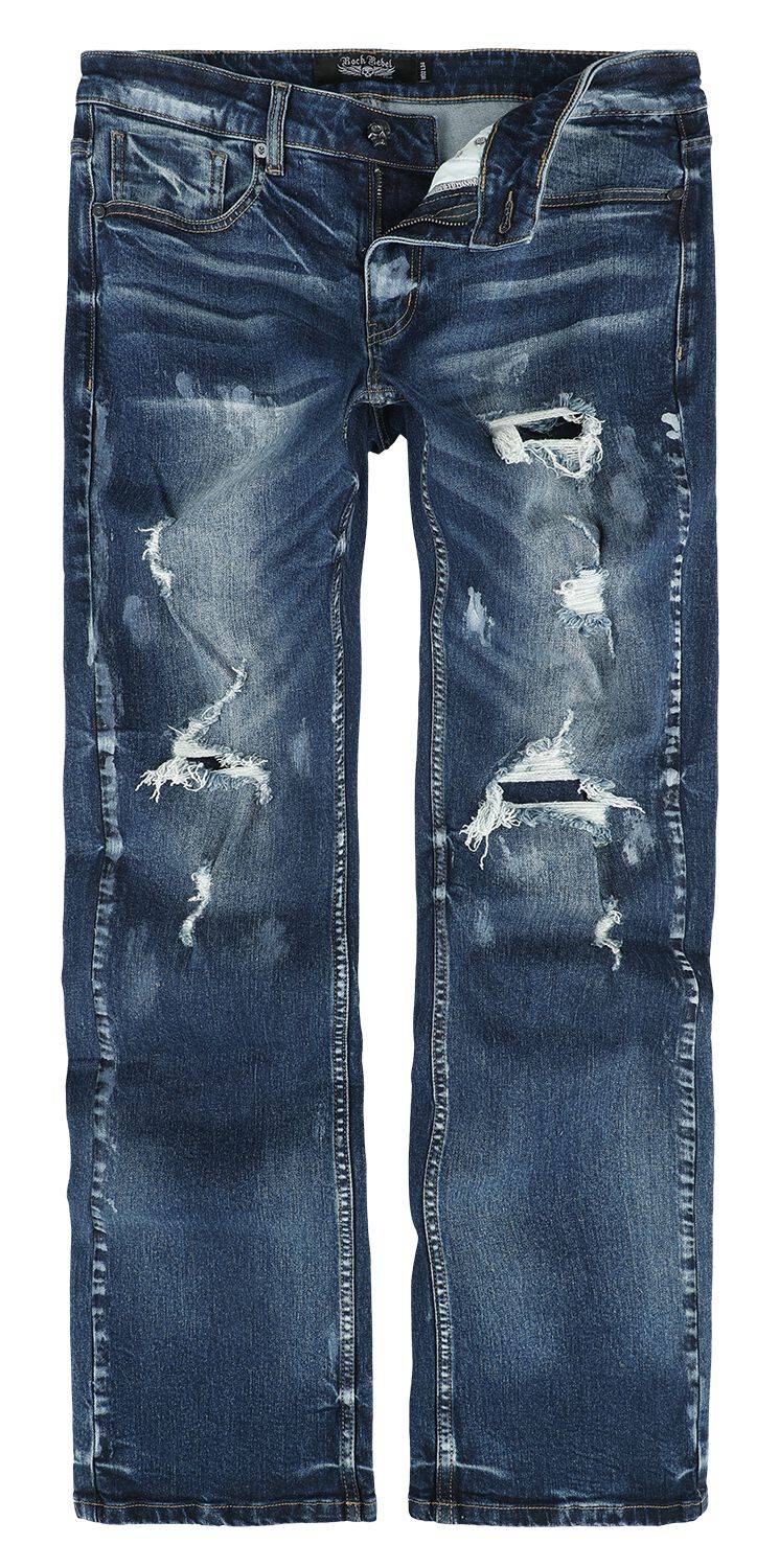 EMP Jeans blau von Rock Rebel by EMP Bis zu 55% Rabatt