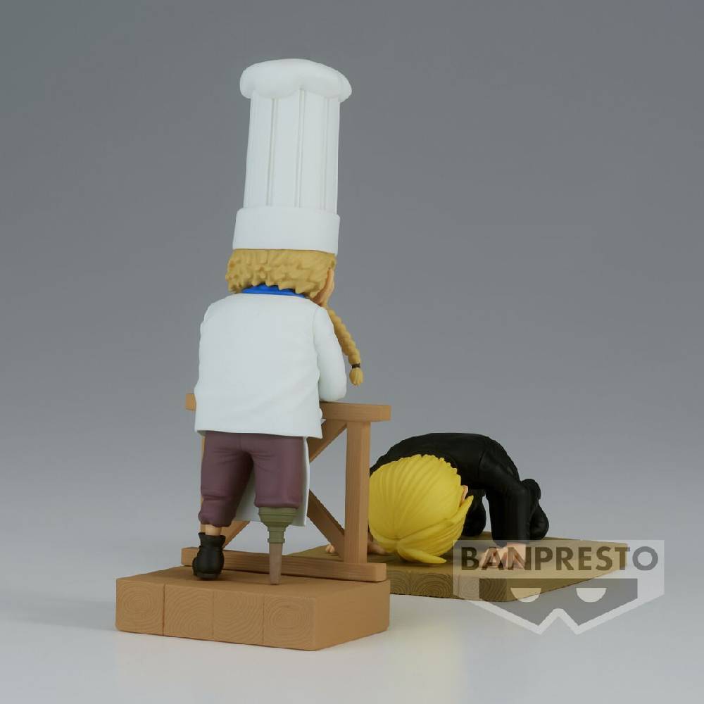 EMP "Banpresto - World Collectable Figure Log Stories - Sanji And Zeff" Sammelfiguren multicolor von One Piece Rabatte dieses Monats