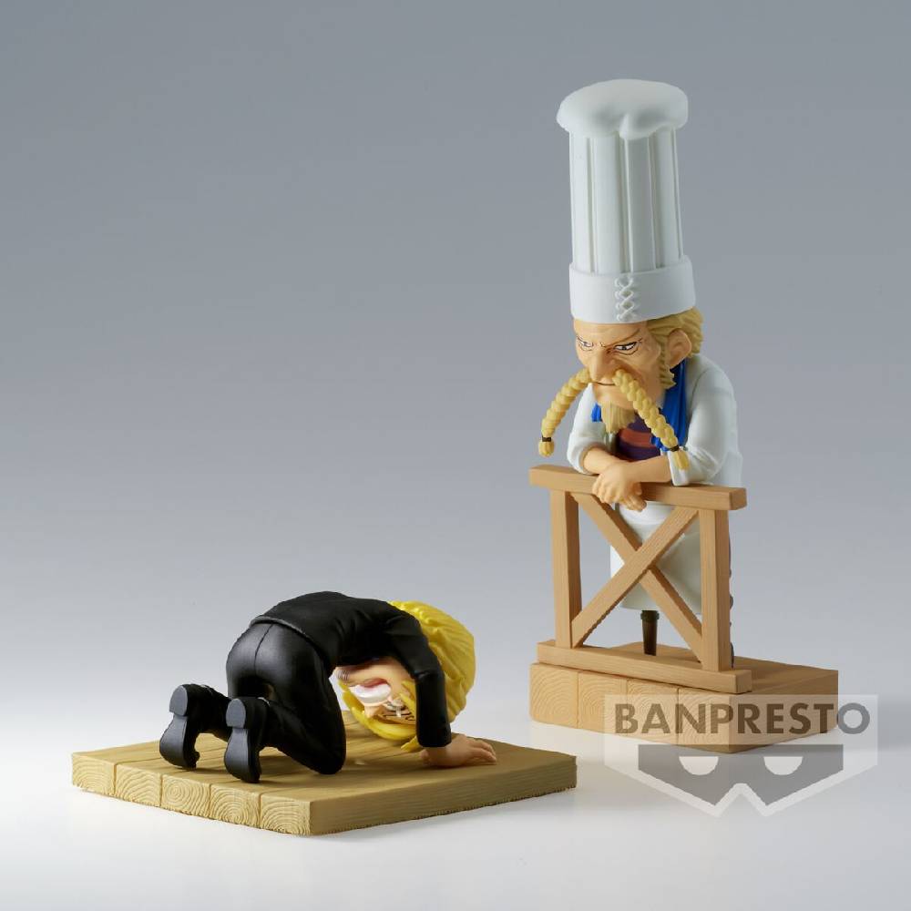 EMP "Banpresto - World Collectable Figure Log Stories - Sanji And Zeff" Sammelfiguren multicolor von One Piece Rabatte dieses Monats