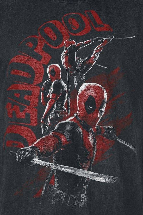 EMP "3 - Deadpool - Chimichangas" T-Shirt schwarz von Deadpool Günstiger Verkauf