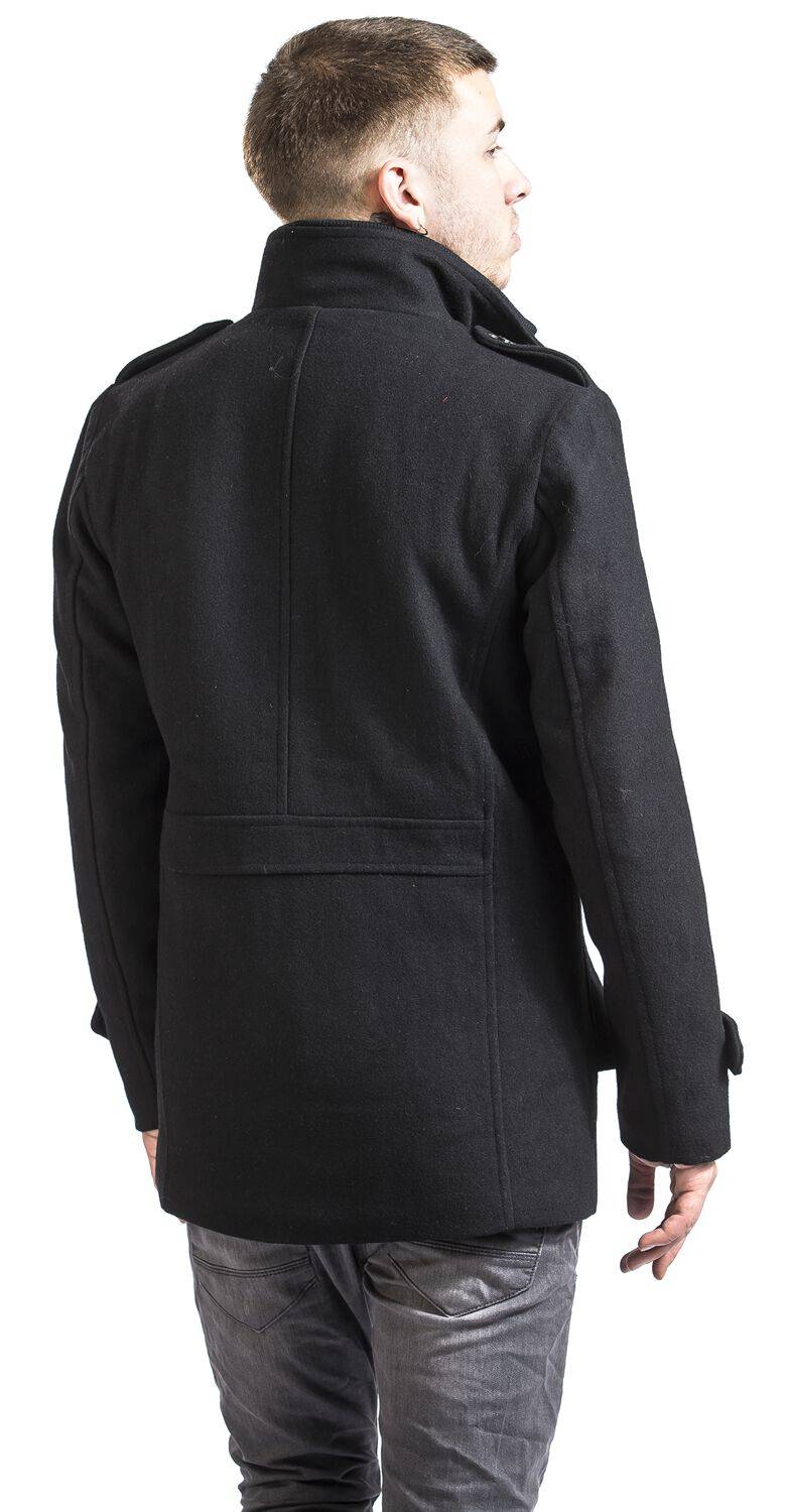 EMP "Brandon" Mantel schwarz von Indicode Fabrikverkauf