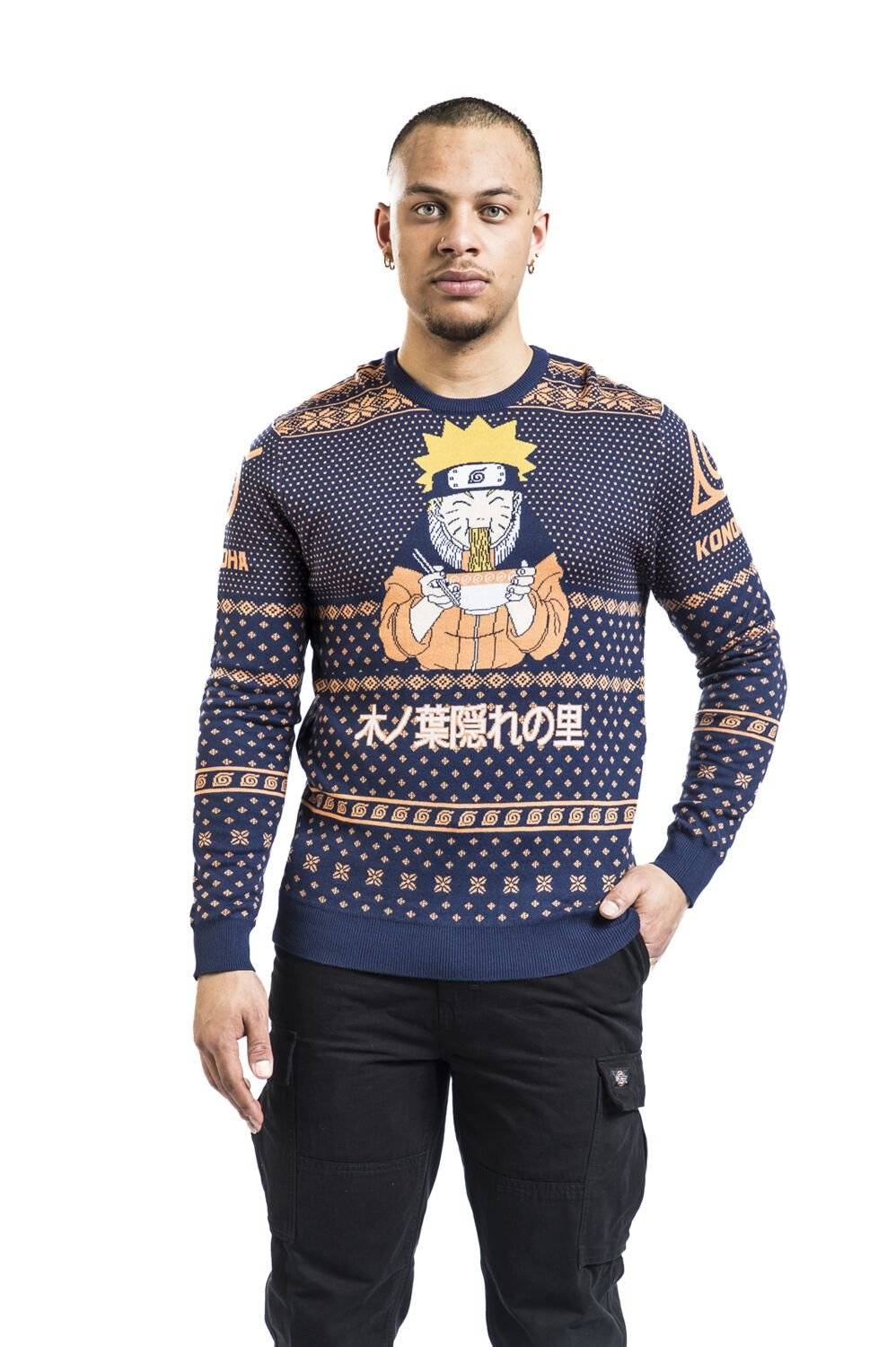 EMP "Ichiraku Ramen Shop" Weihnachtspullover multicolor von Naruto Limitierter Zeitrabatt