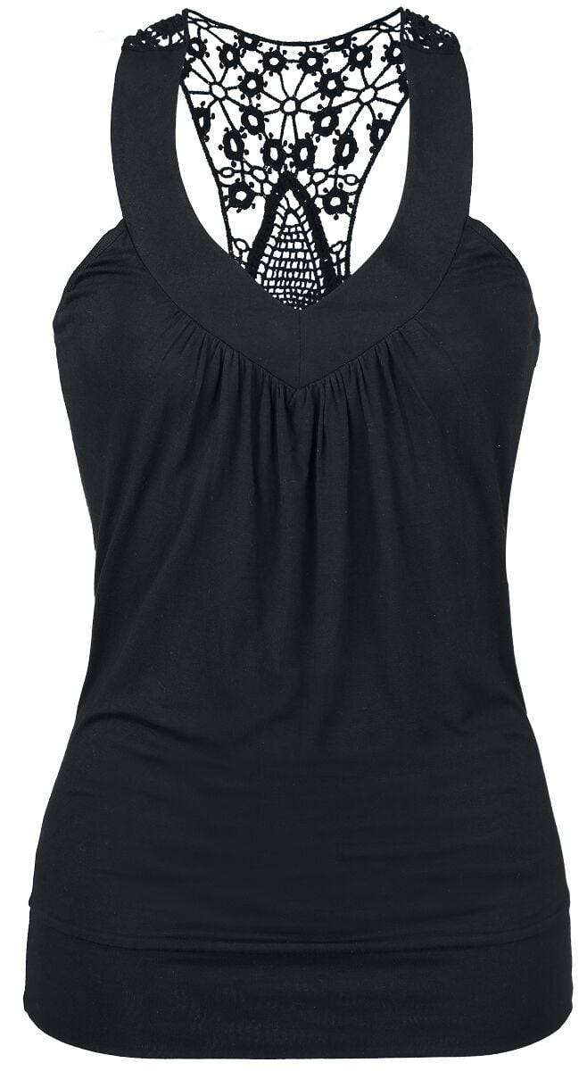 EMP "Laced Racerback" Top schwarz von RED by EMP Online Shopping