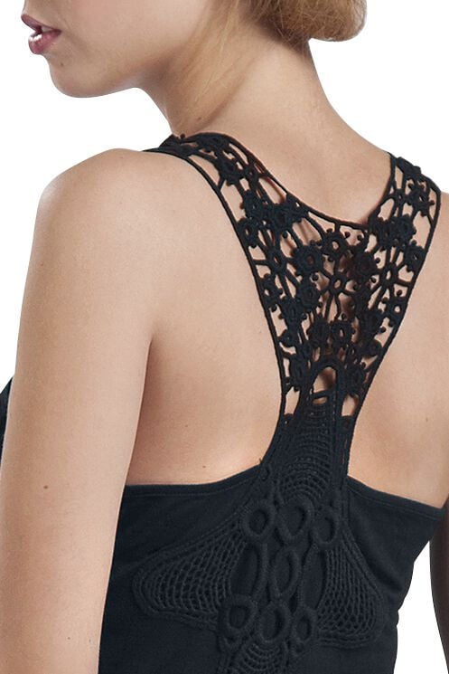 EMP "Laced Racerback" Top schwarz von RED by EMP Online Shopping